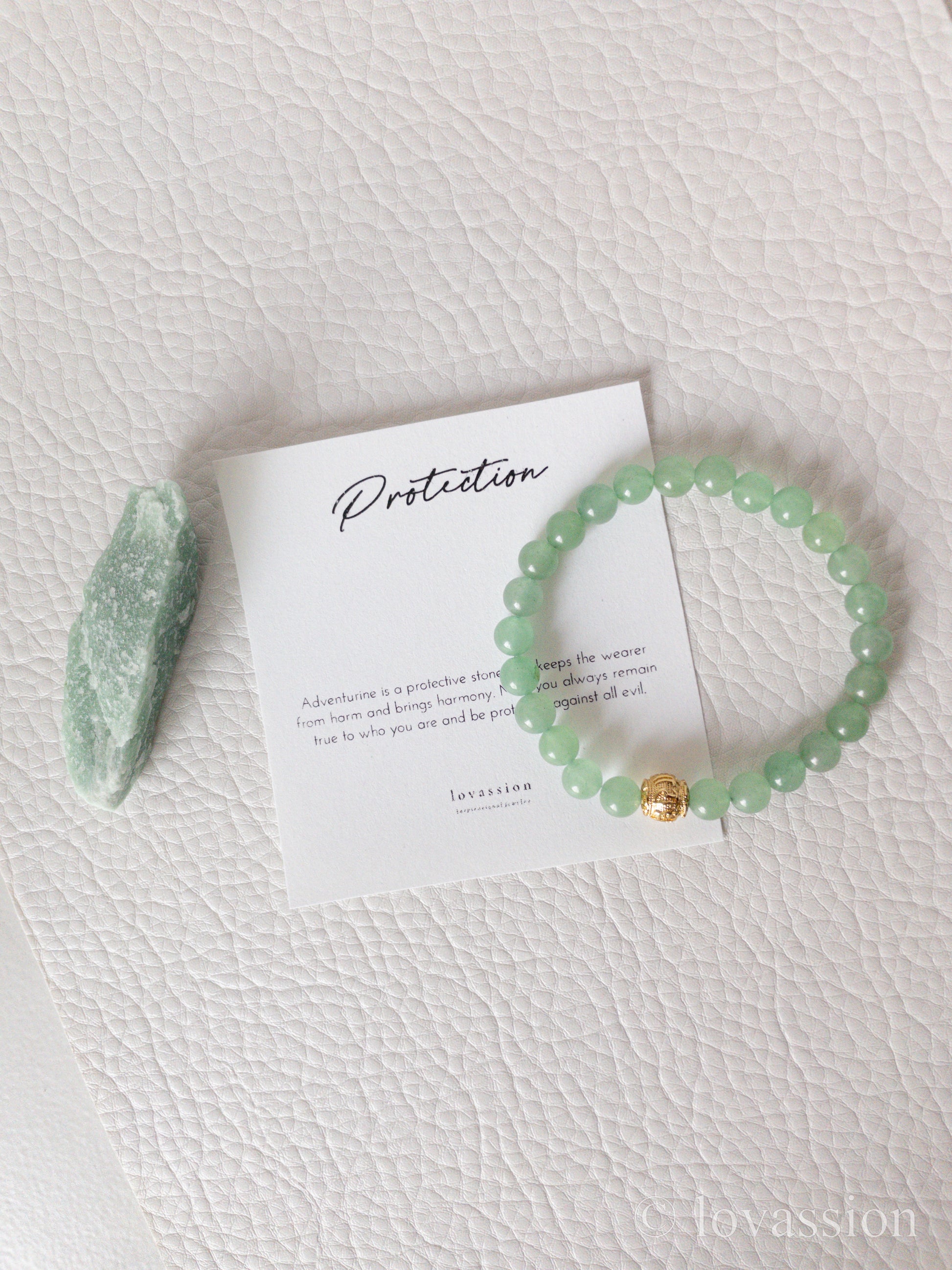 green aventurine bracelet