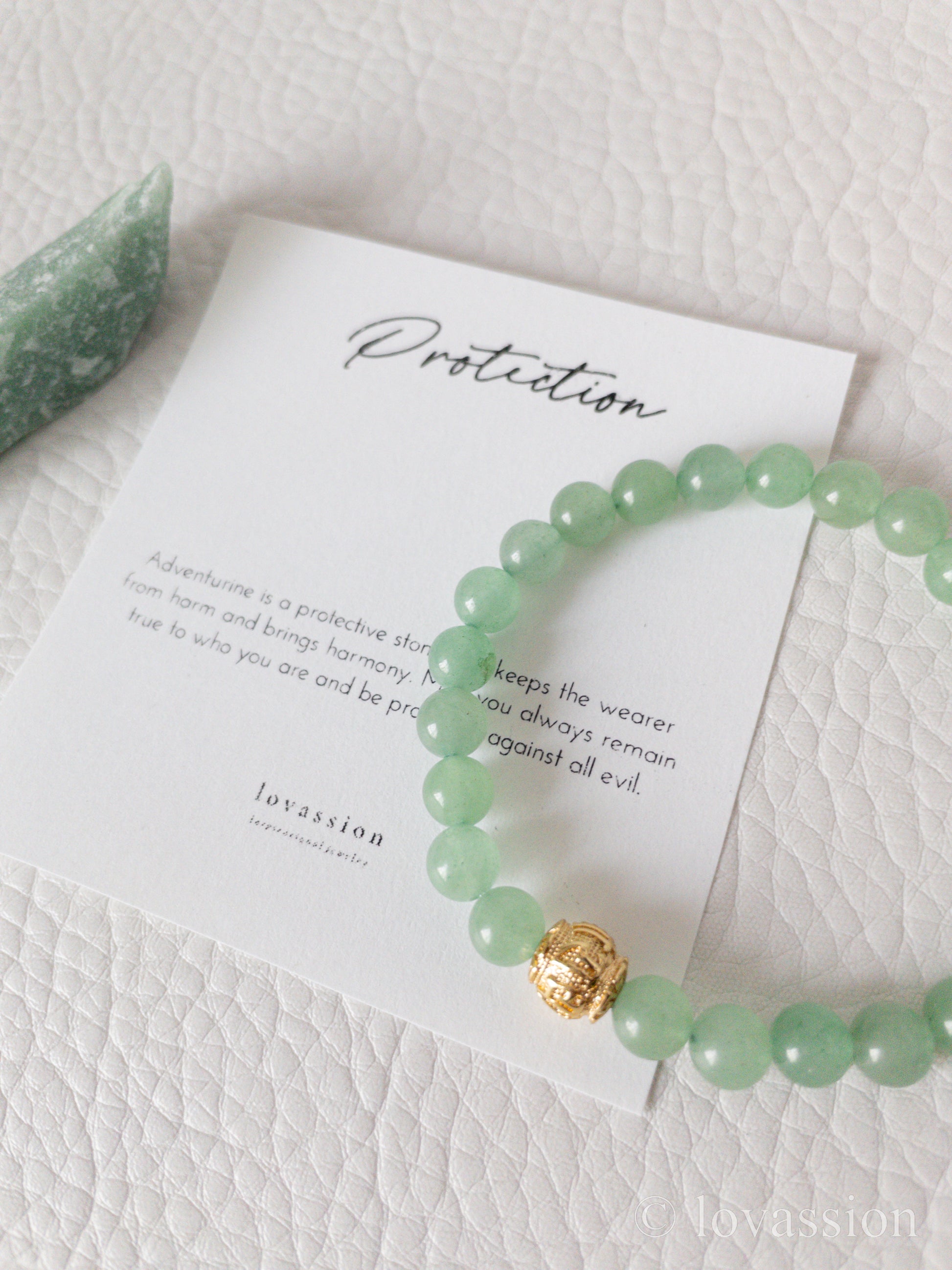 green aventurine bracelet