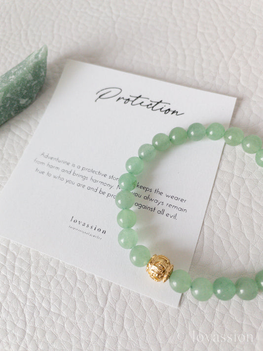 green aventurine bracelet