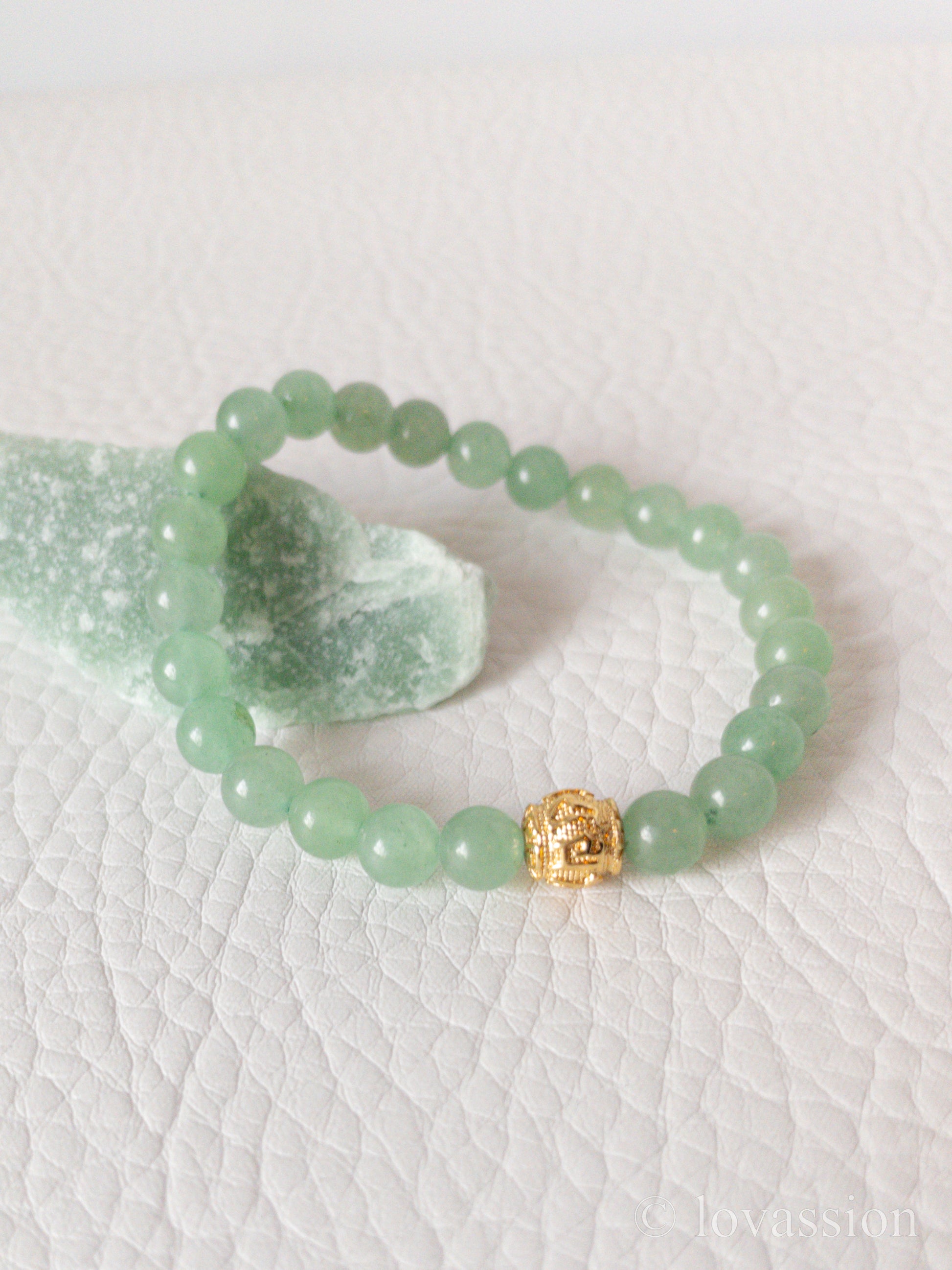 green aventurine bracelet