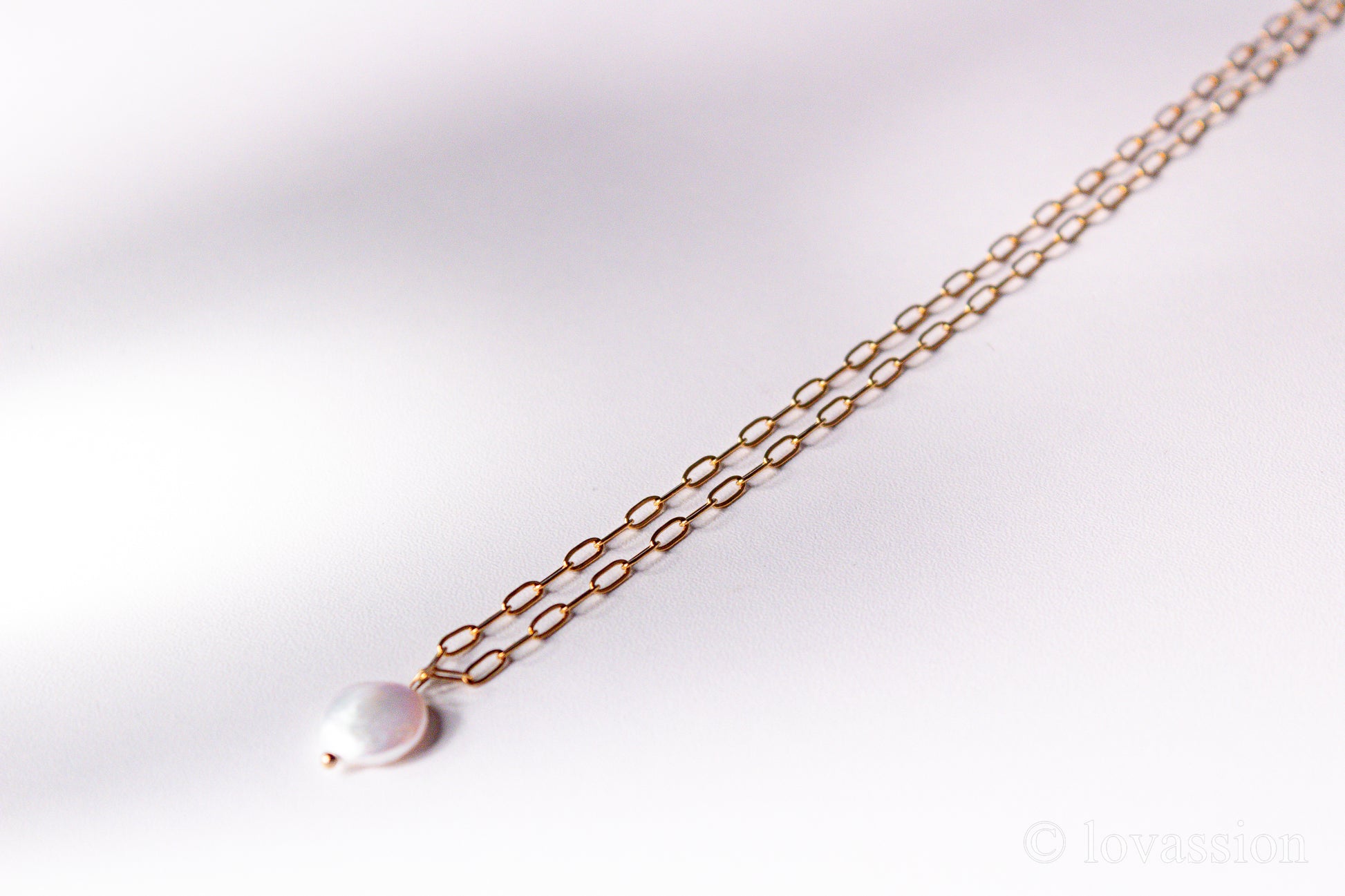 freshwater baroque pearl necklace
