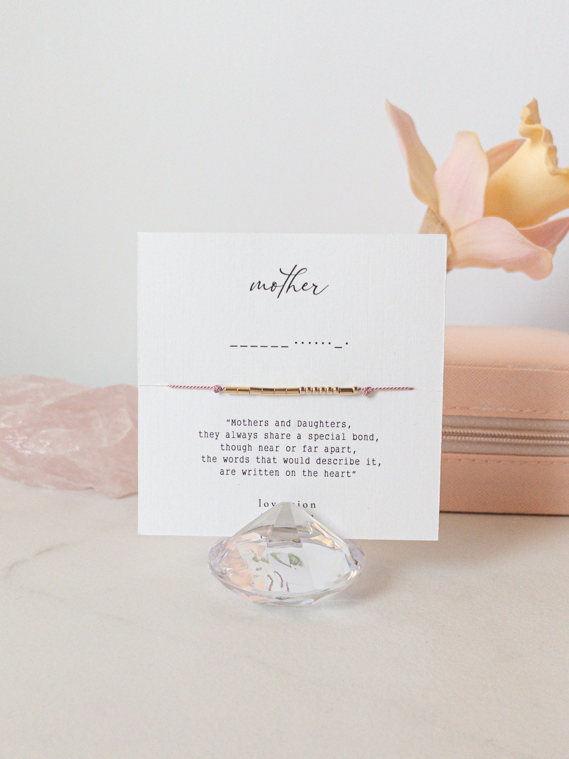 mother daughter matching bracelet set, mothers day gift