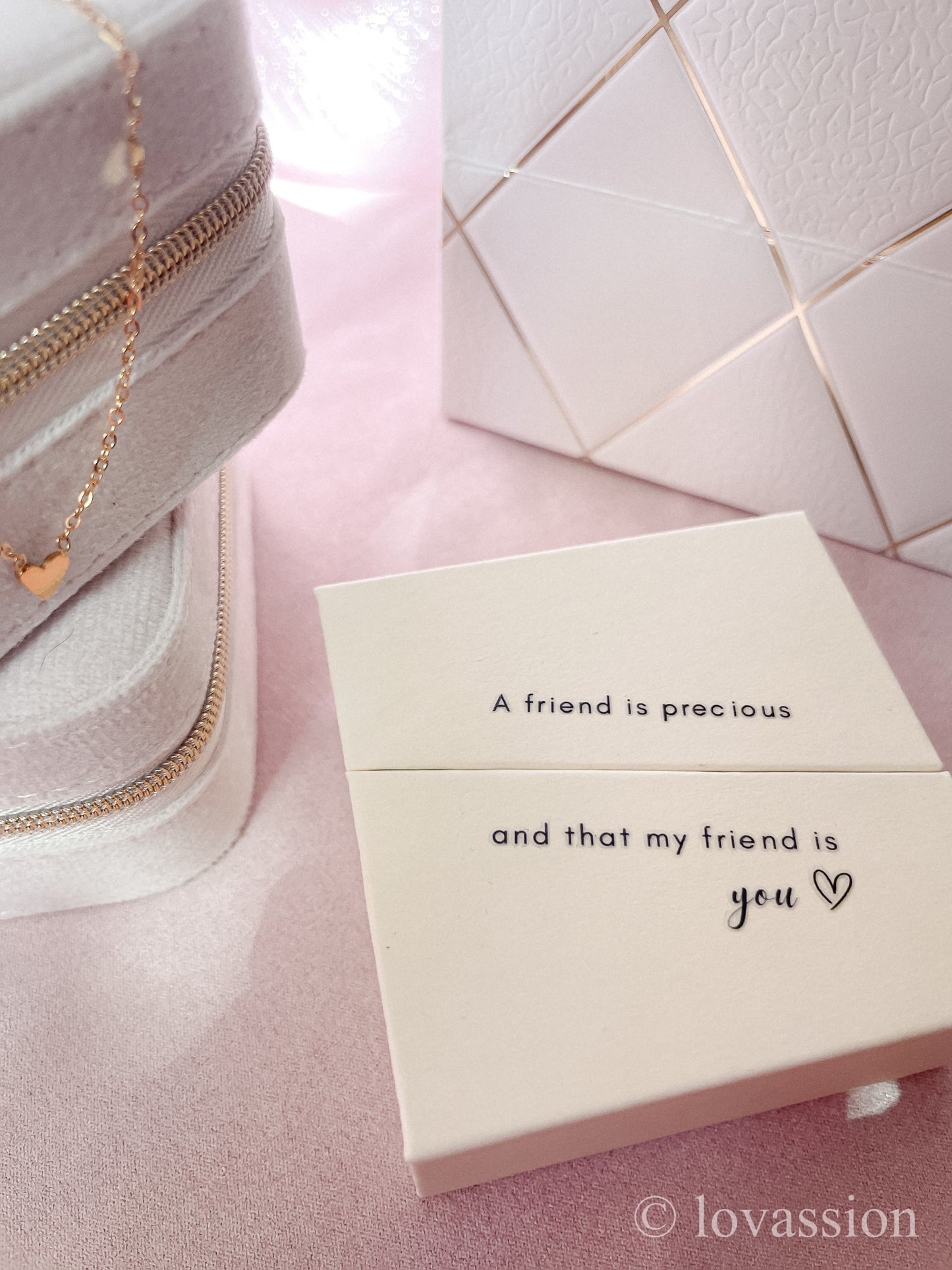 Friendship Heart Necklace