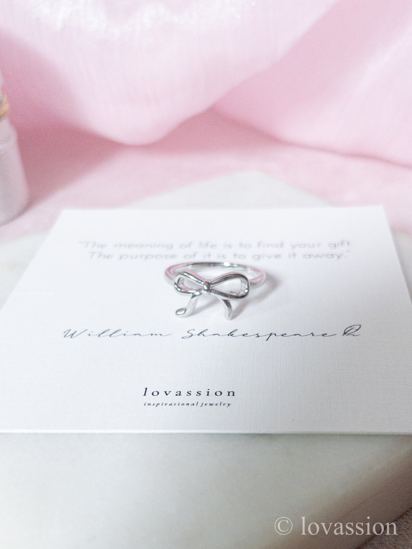 Bague d’empilage de cœur 14K | Amour