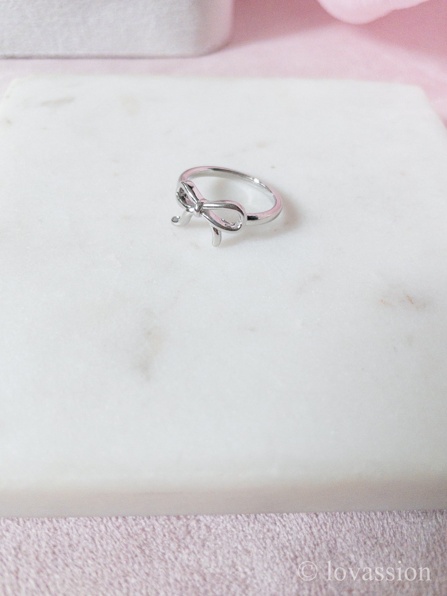 Bague d’empilage de cœur 14K | Amour