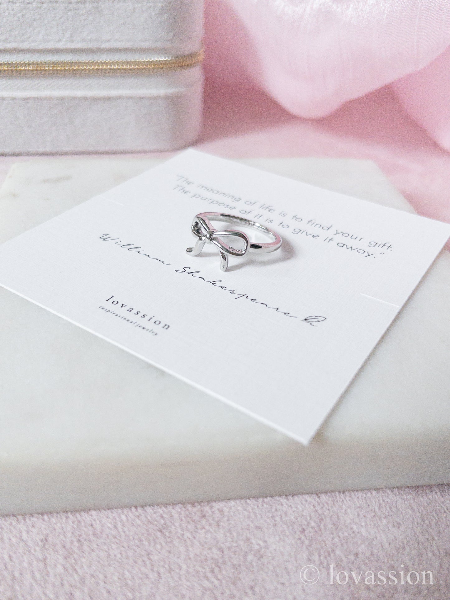 Bague d’empilage de cœur 14K | Amour