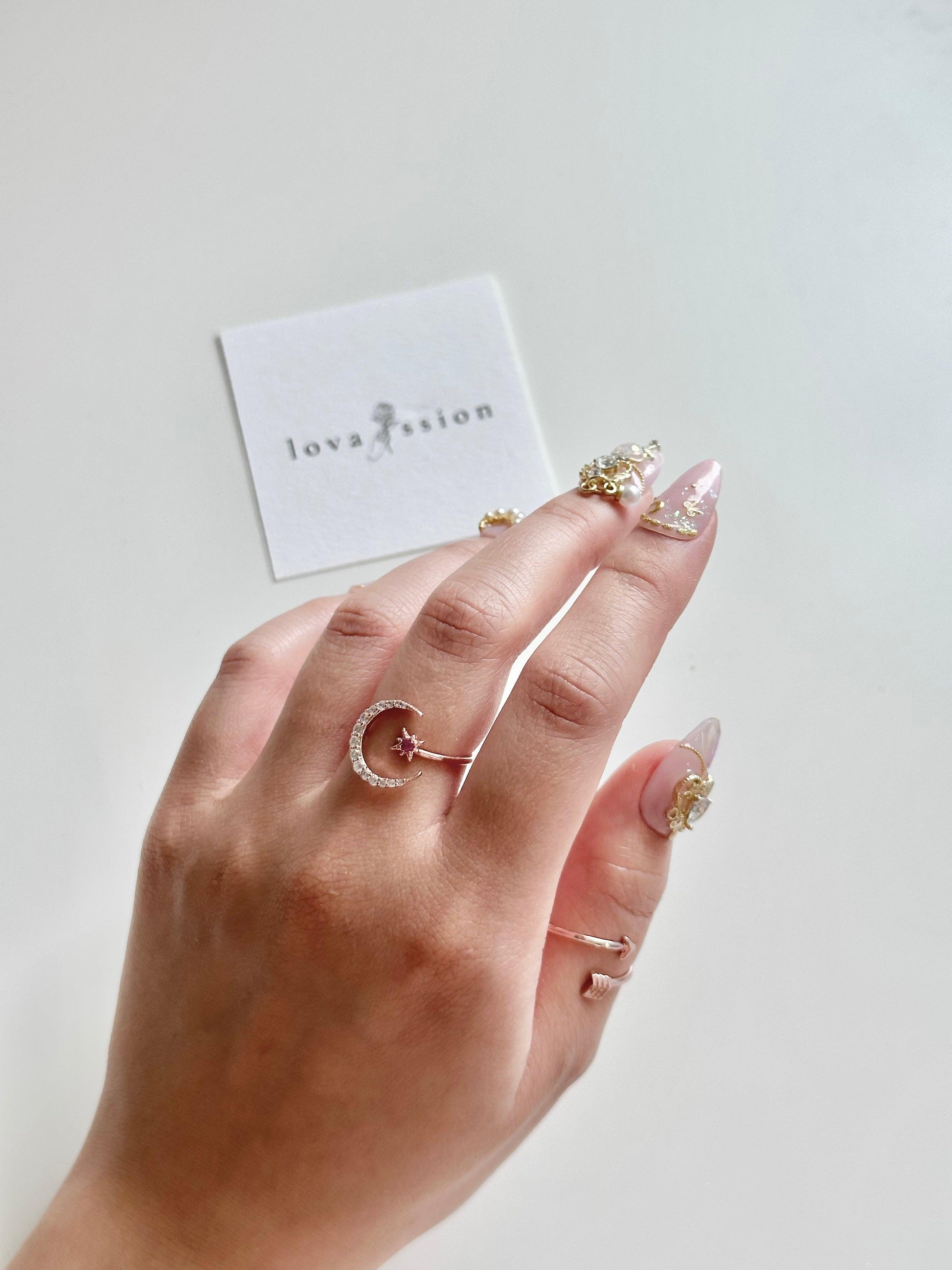 14K Star in Me Ring | Sailor Moon Inspired - Lovassion