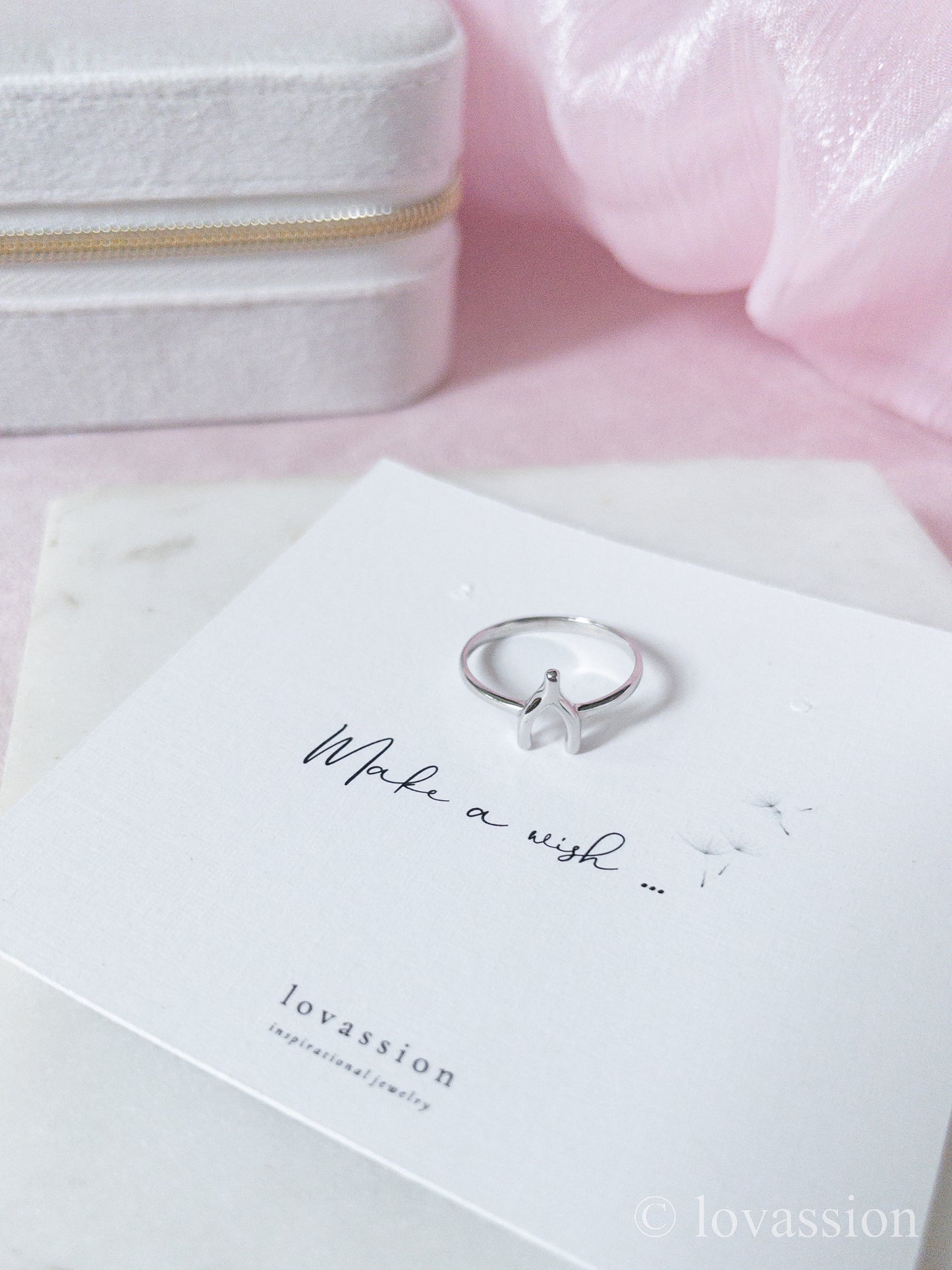 Bague d’empilage de cœur 14K | Amour