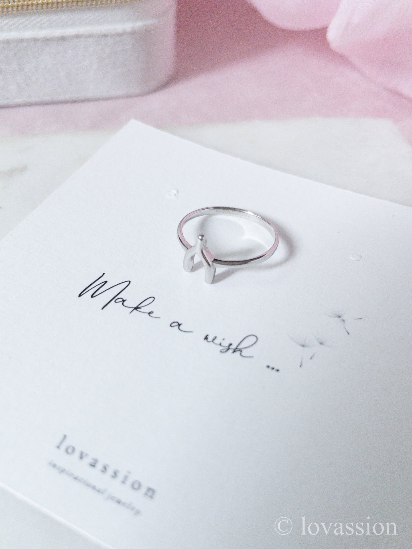 Bague d’empilage de cœur 14K | Amour