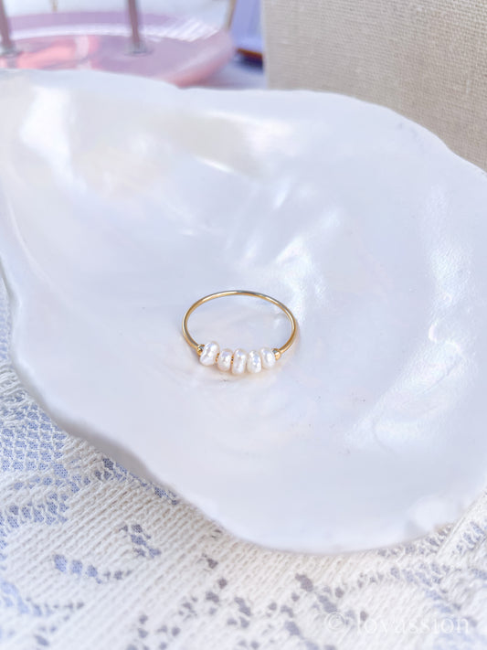 14K Freshwater Pearl Ring